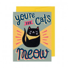 You're the Cat's Meow Patch Card